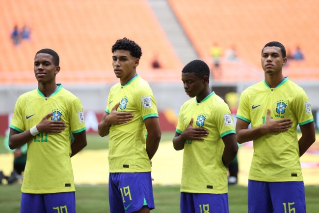 Brasil berhasil masuk 16 besar di Piala Dunia U-17 2023